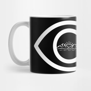 Sunset In The Eye Mug